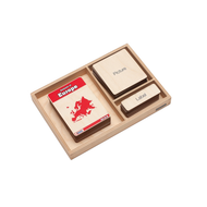 Animals of Europe Wooden Nomenclature Cards (3-6) (Printed)