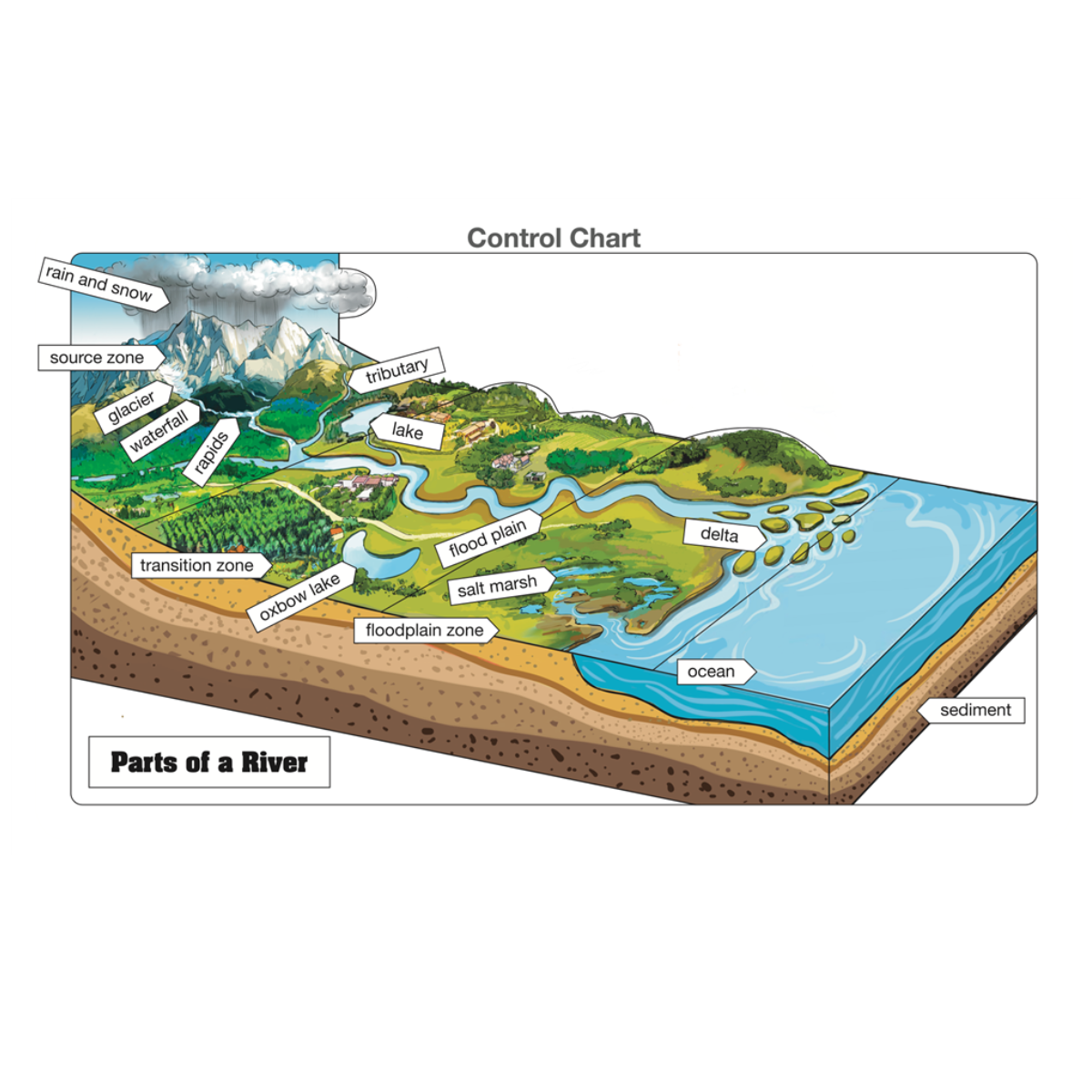 Parts of a River Puzzle