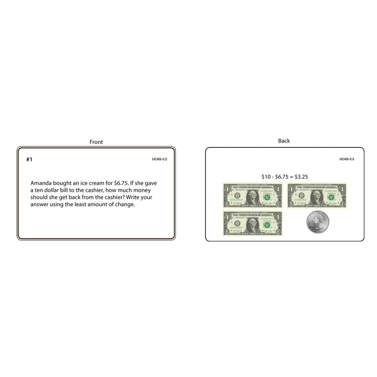 US Currency Activity Set - Complete Set
