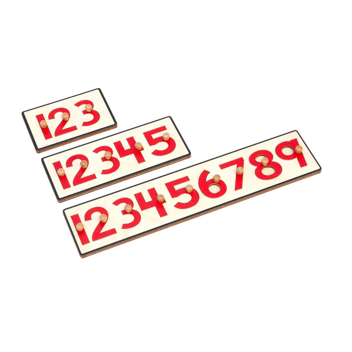 Wooden Numbers Puzzle