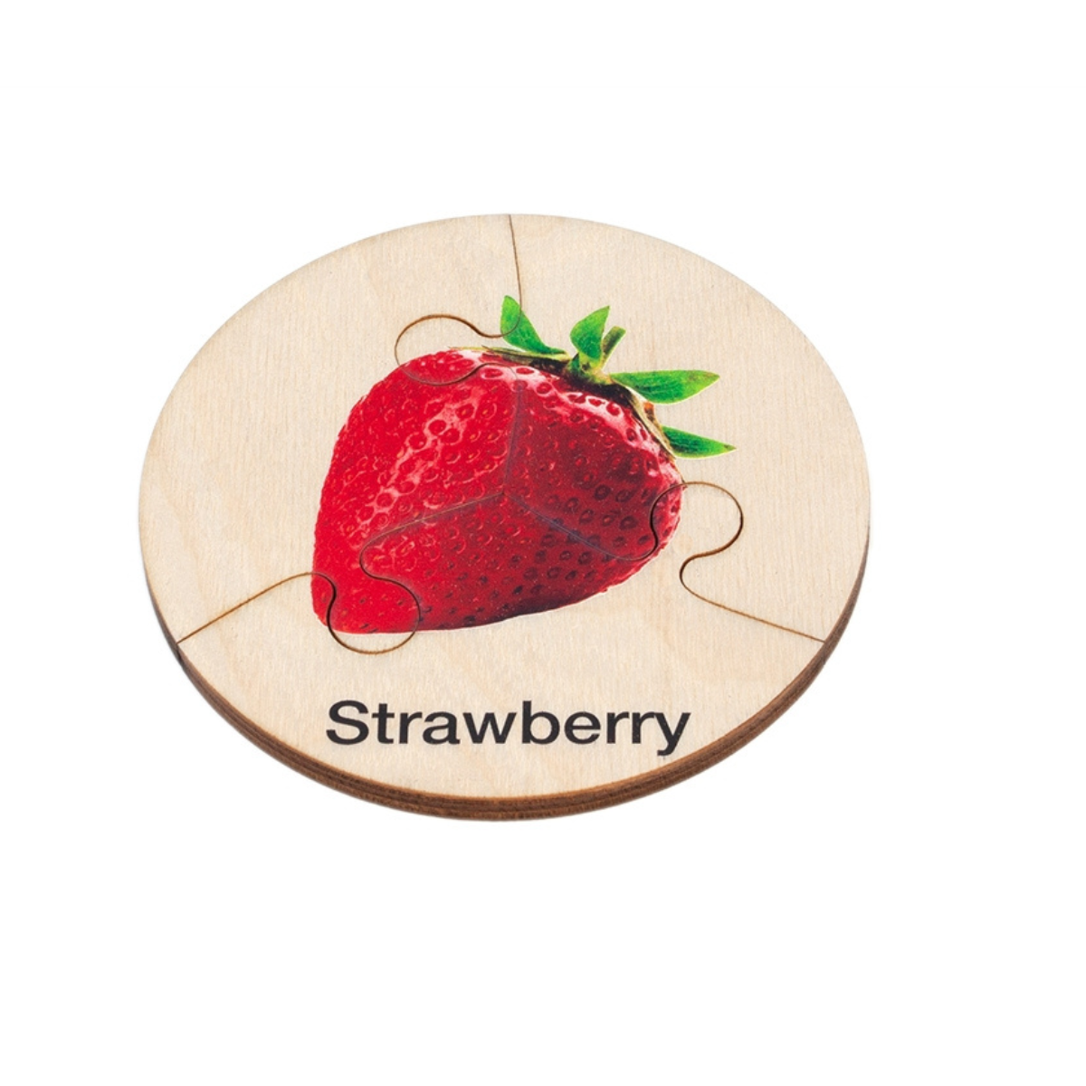 Six Fruit-Themed Three-Part Puzzles