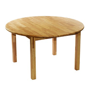 Rubberwood Classroom Table - Round - 36"