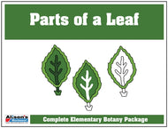 Parts of a Leaf Control Booklet