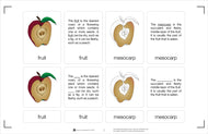 Parts of a Fruit Nomenclature Cards (6-9)