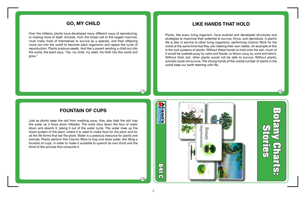 Botany Impressionistic Charts