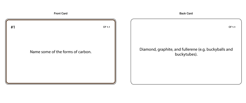 Carbon and Its Forms Task Cards