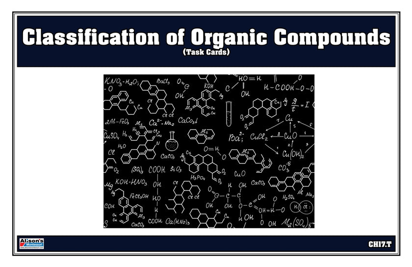 Classification of Organic Compounds Task Cards