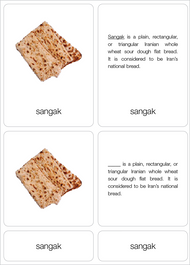 Breads of the World Nomenclature Cards (6-9) (Printed)