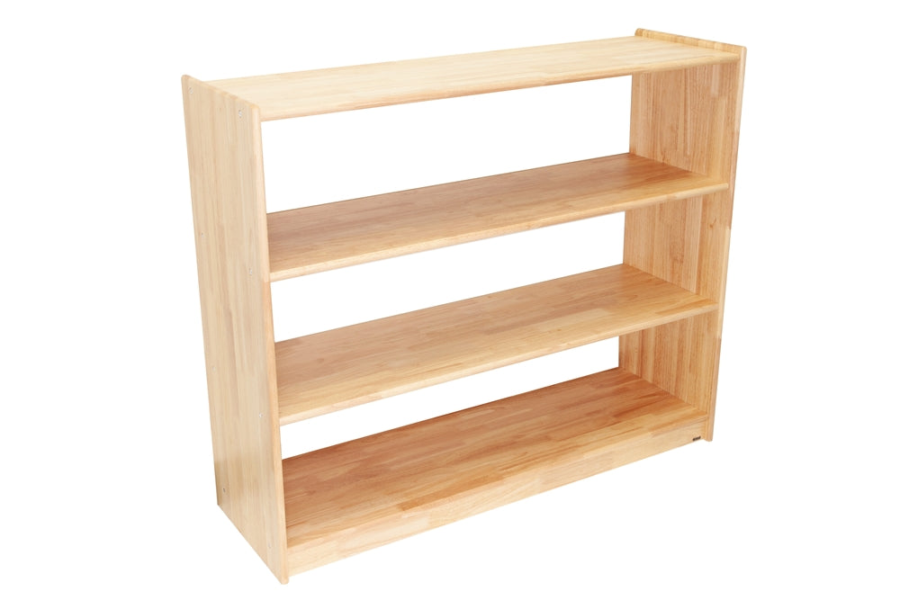 Large Rectangular Rubberwood Shelf w/o Back
