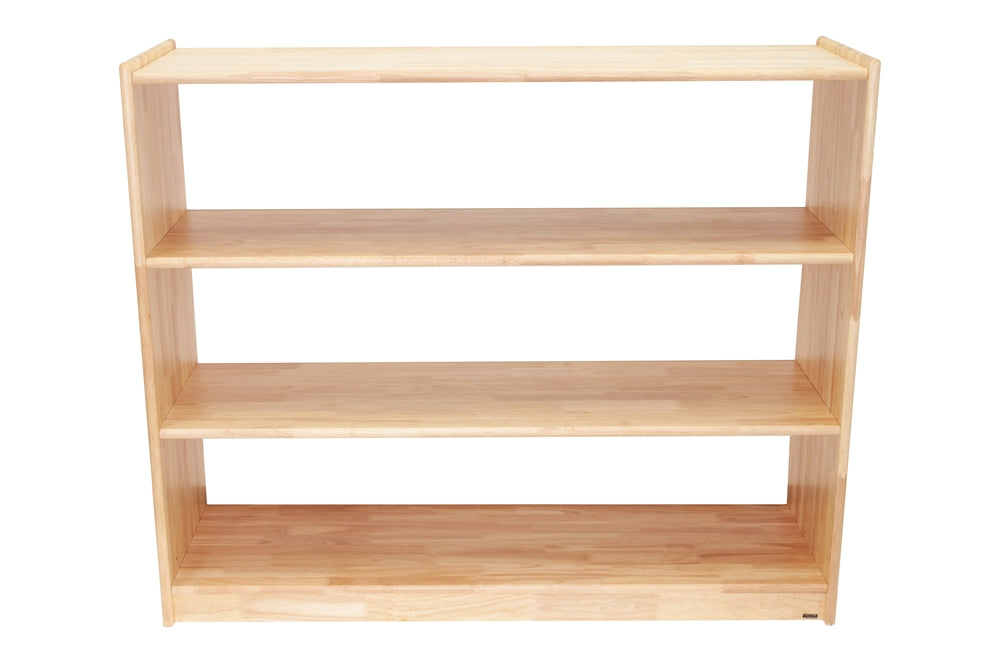 Large Rectangular Rubberwood Shelf w/o Back