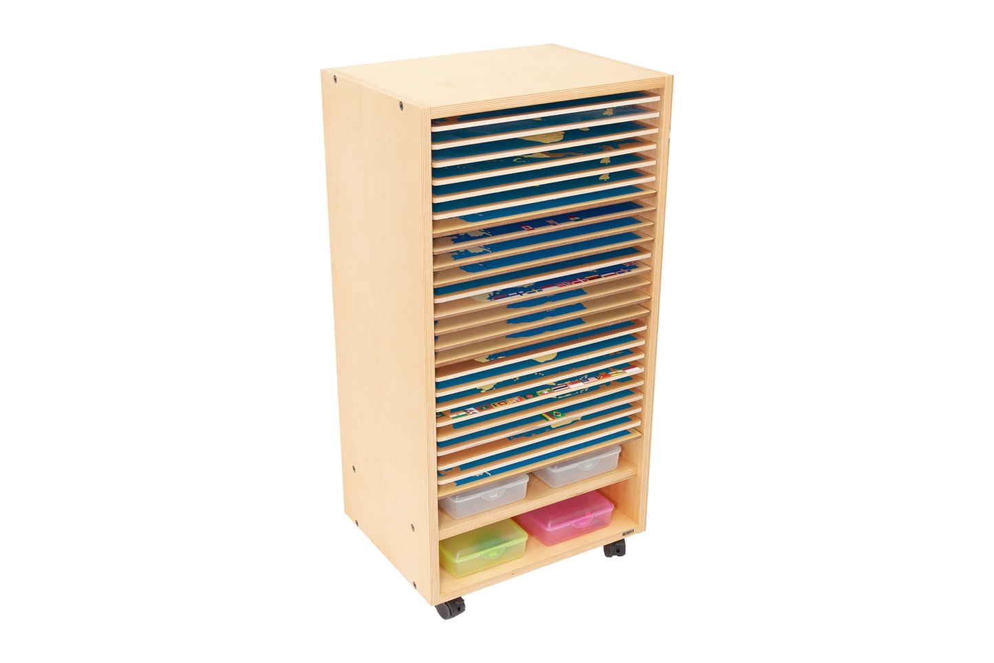 Pin Map Cabinet