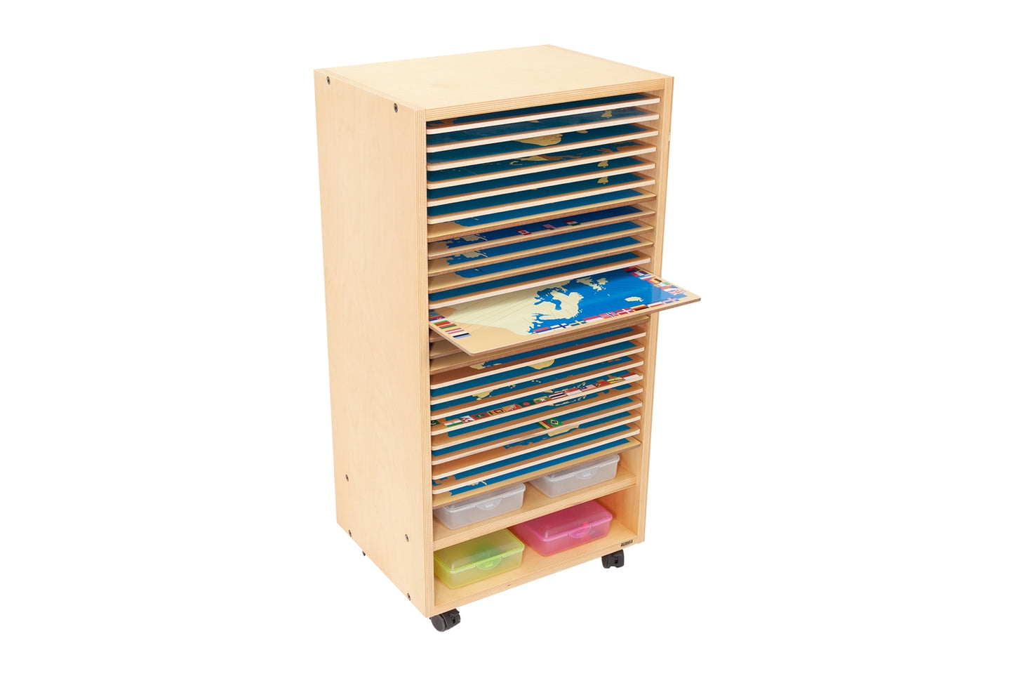 Pin Map Cabinet