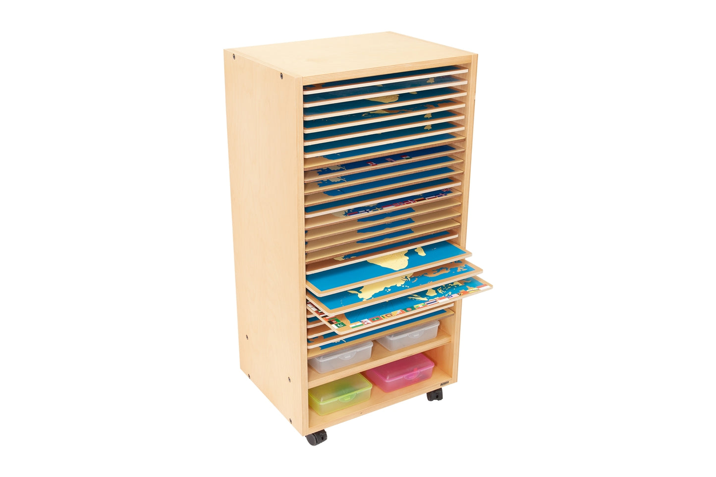 Pin Map Cabinet