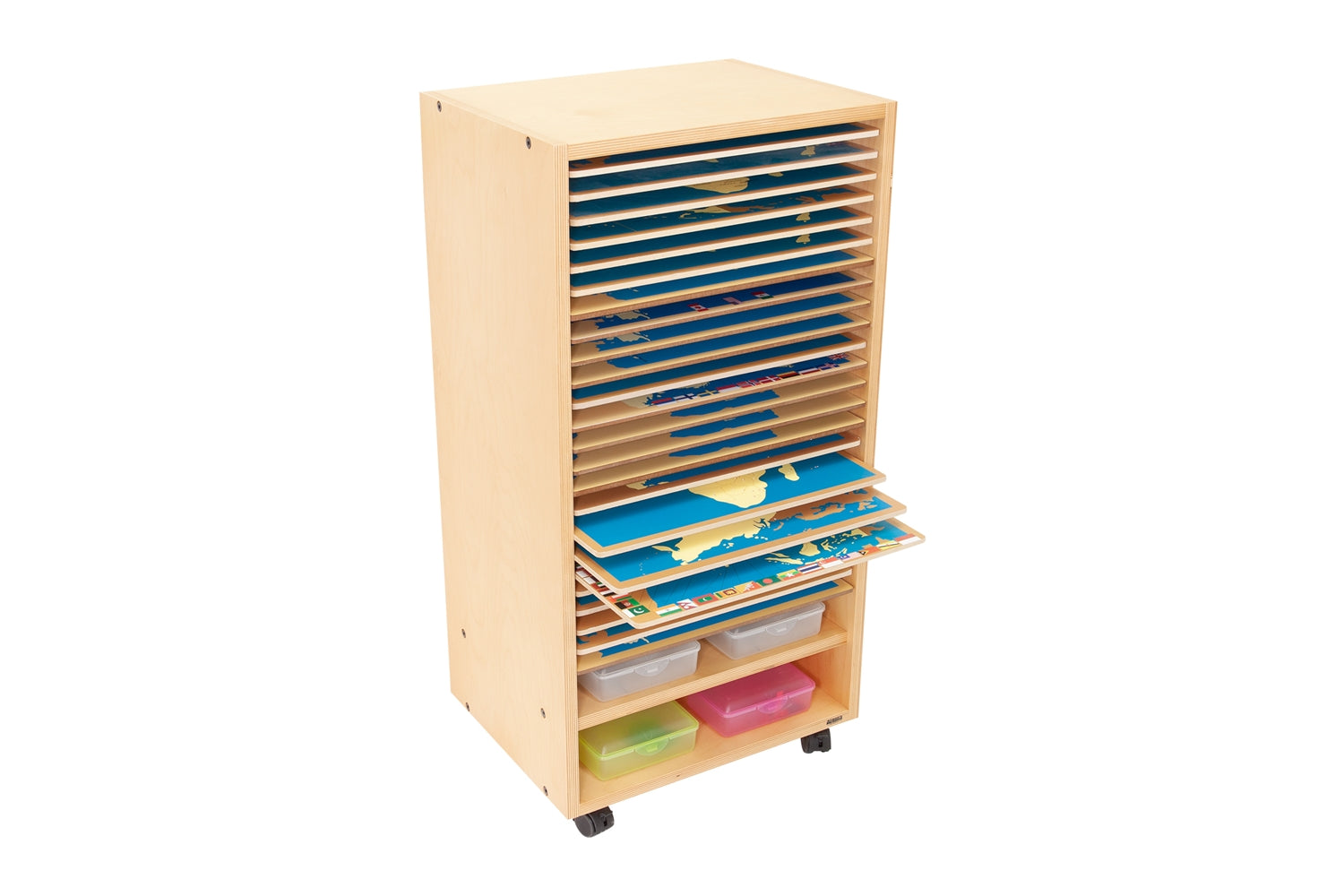 Pin Map Cabinet