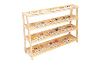 Four Tier Open Shelf w/o Back
