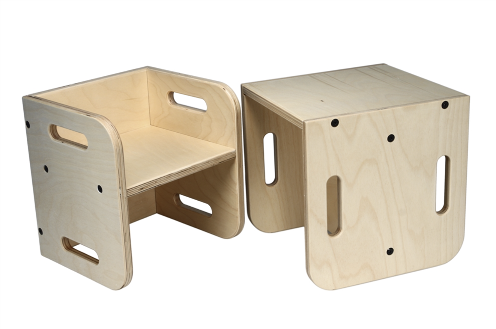 Infant Cube Chair - Plywood