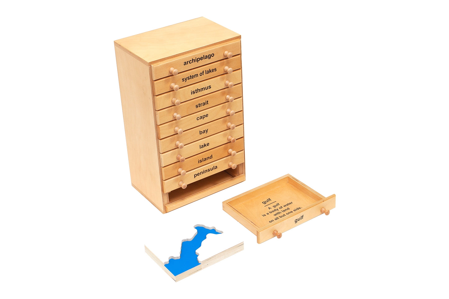 Land and Water Form Cabinet