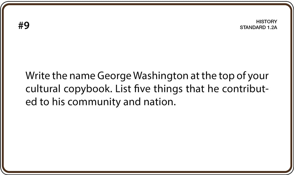 Social Studies Grade 1 Task Cards