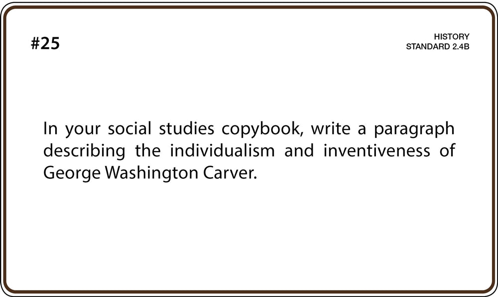 Social Studies Grade 2 Task Cards