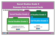 Social Studies Grade 3 Task Cards