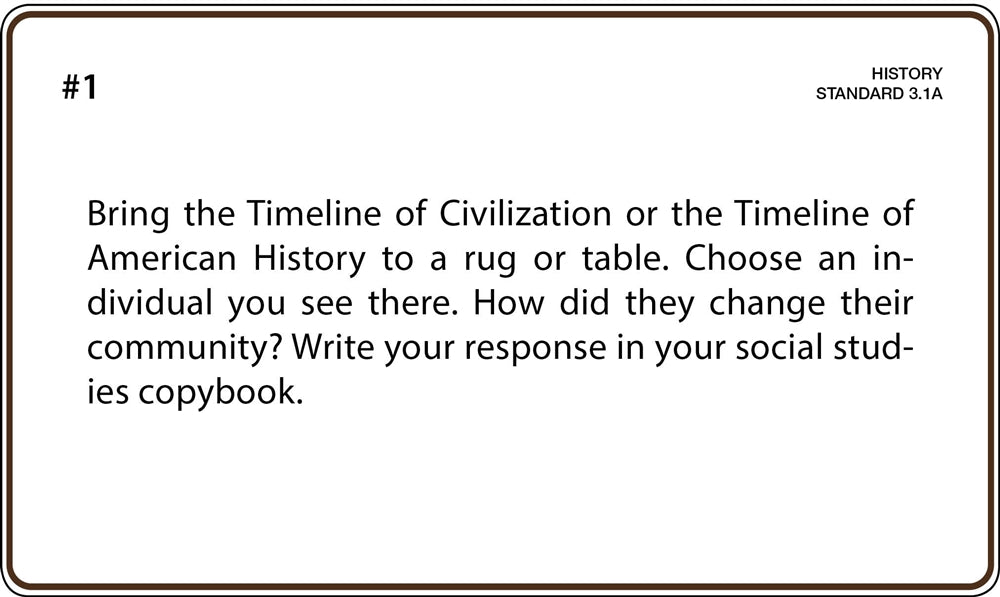 Social Studies Grade 3 Task Cards