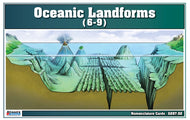 Oceanic Landforms Nomenclature Cards (6-9)