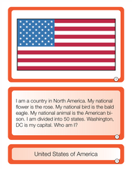 Who Am I? North American Countries (Printed)