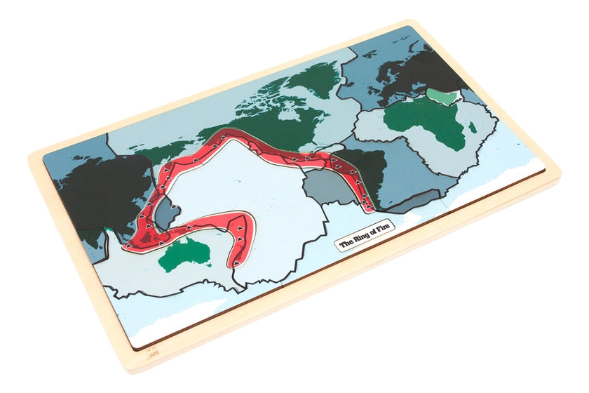 The Ring of Fire Puzzle with Nomenclature Cards (6-9)