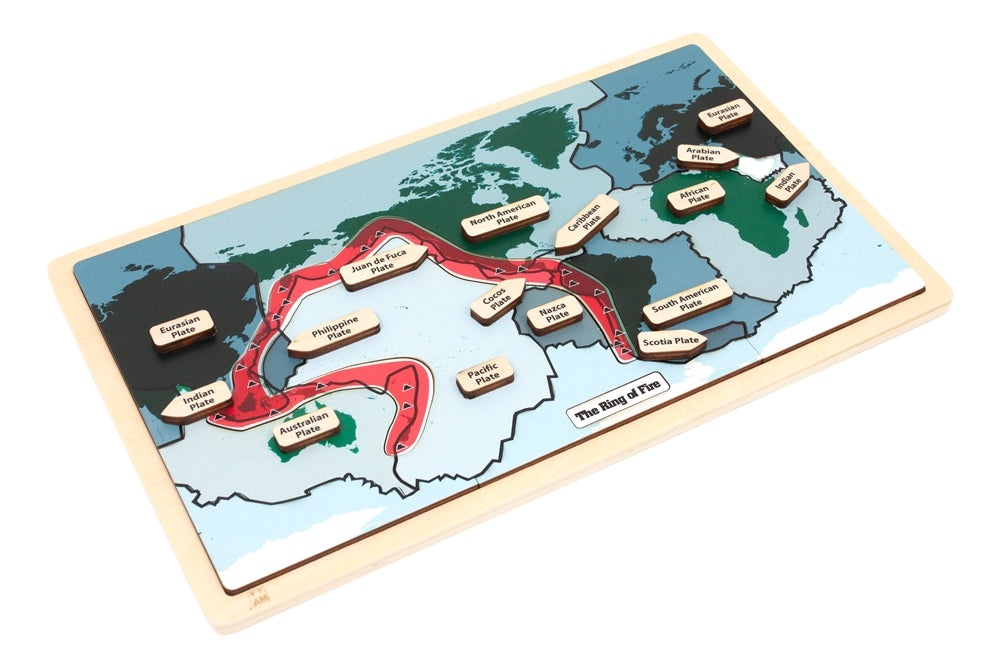 The Ring of Fire Puzzle with Nomenclature Cards (6-9)