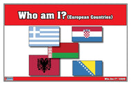 Who Am I? European Countries (Printed)