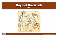 Days of the Week Nomenclature Cards (6-9) (Printed)