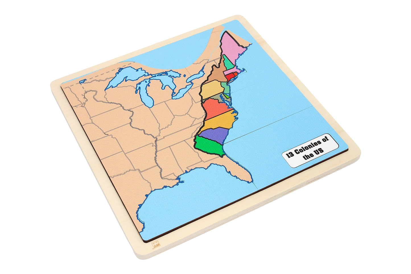 13 Colonies of the U.S. Puzzle