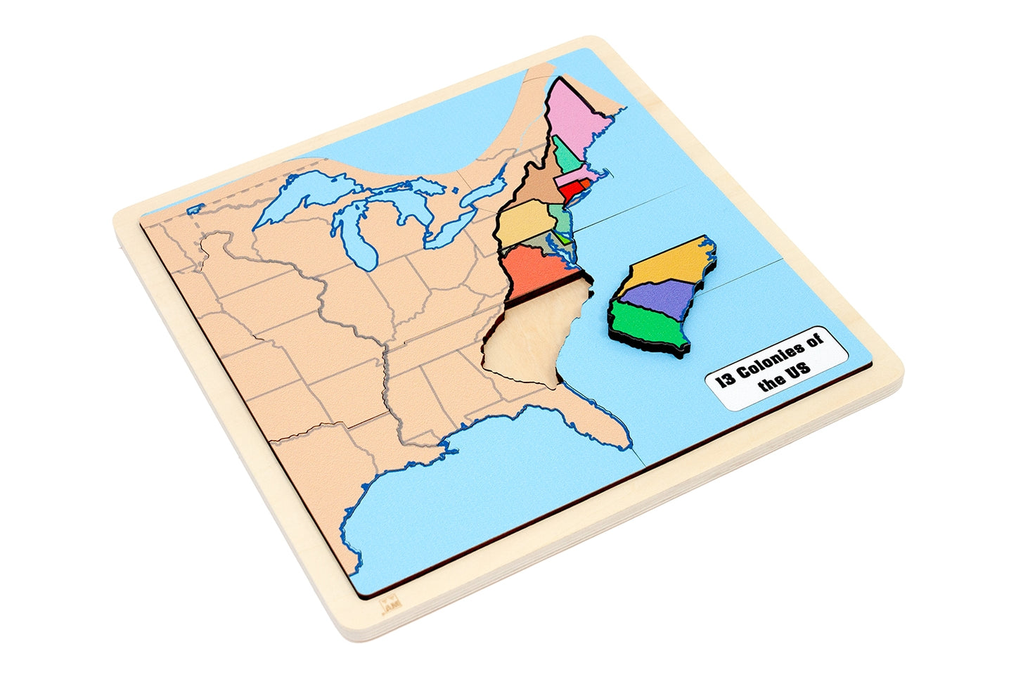 13 Colonies of the U.S. Puzzle