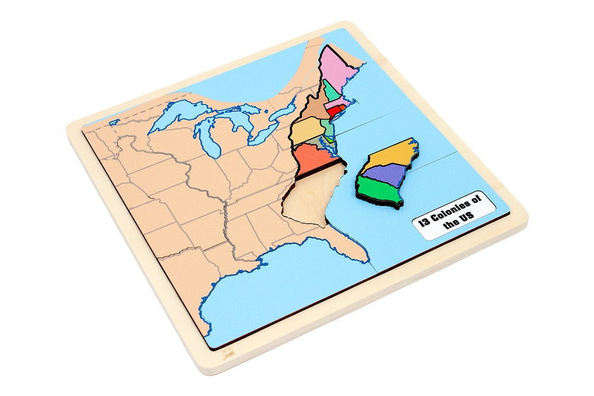 13 Colonies of the U.S. Puzzle