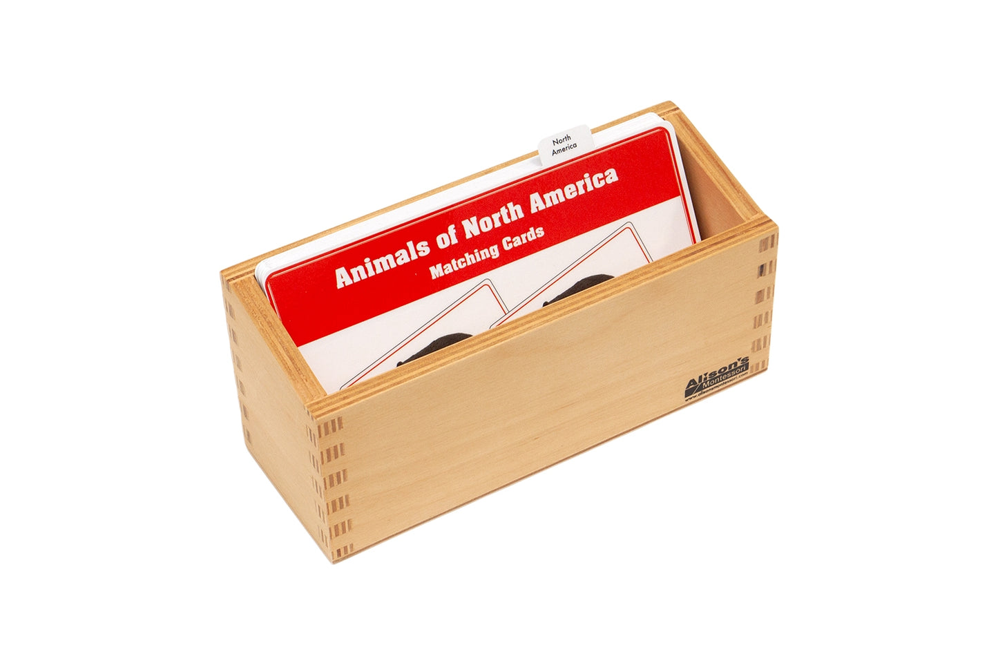 Animals of North America Matching Cards