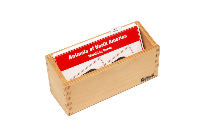 Animals of North America Matching Cards