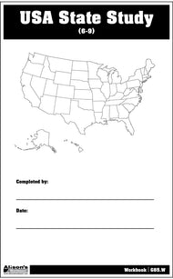 USA State Study Workbook