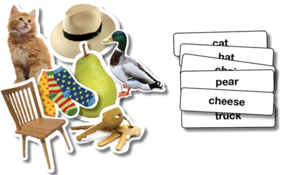 Rhyming Pictures and Labels (Printed, Laminated and Cut)