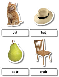 Rhyming Pictures and Labels (Printed, Laminated and Cut)