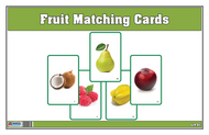 Fruit Matching Cards