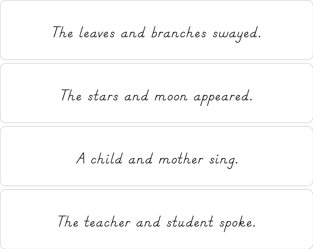 Sentence Analysis Level 6-9 (Printed)