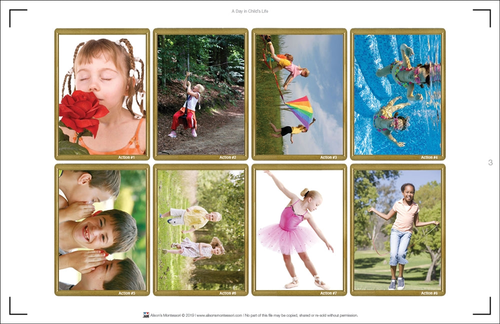 A Day in a Child's Life (Printed)