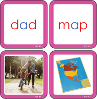 Montessori Pink Language Series (Printed)