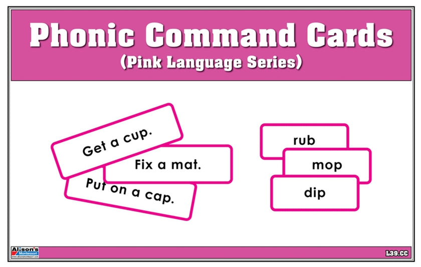 Phonic Command Cards