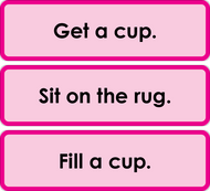 Phonic Command Cards