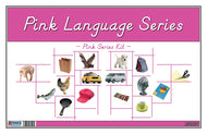 Montessori Pink Language Series (D'Nealian Font)