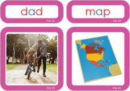 Phonic Picture-Label Cards with Boxes