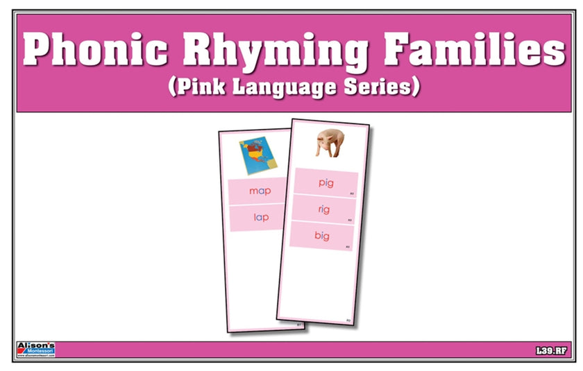 Phonic Rhyming Families