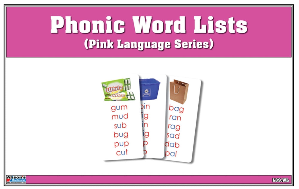 Phonic Word Lists