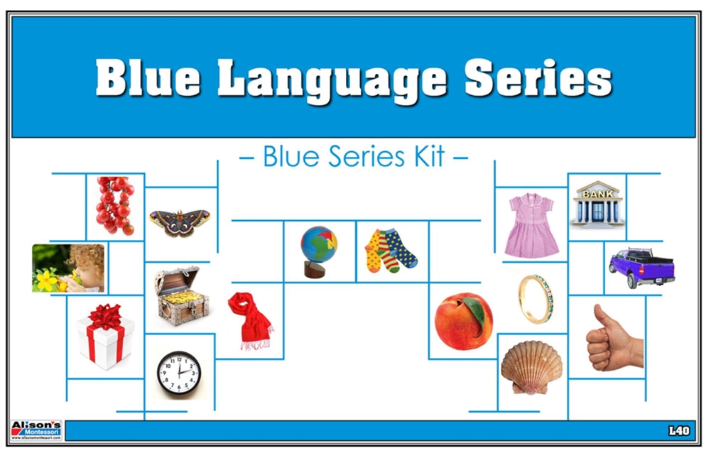 Montessori Blue Language Series (Printed)